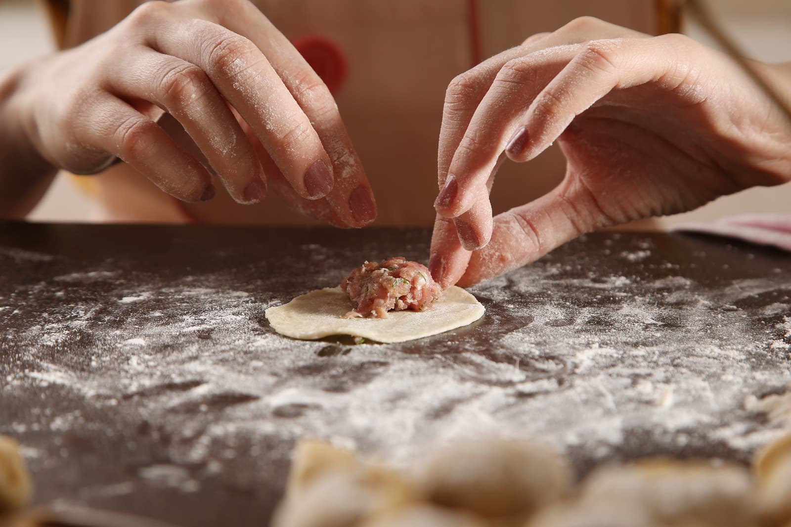 Chef preparing food